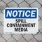 Signmission Spill Containment Media, 10 in W x Rectangle, Plastic OS-2PACK-NS-P-710-L-18387 - alternate 8